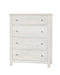 Vaughan Bassett Fundamentals 4 Drawer Chest in White image