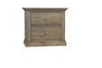 Vaughan Bassett Carlisle Nightstand in Natural Grey image