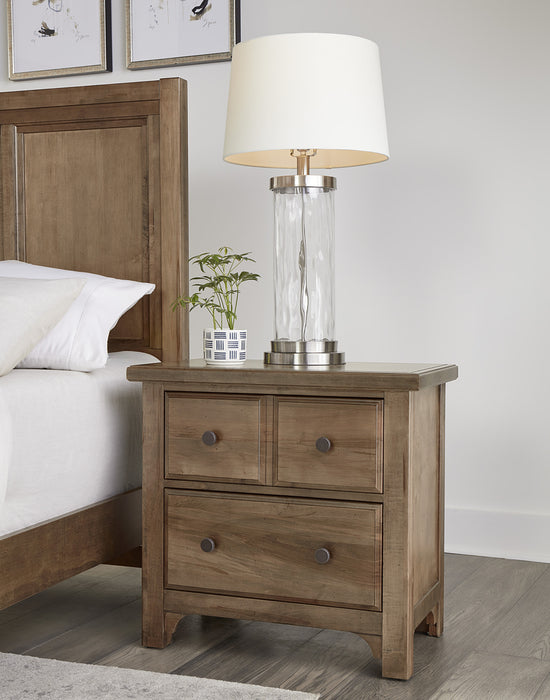 Vaughan Bassett Cool Farmhouse Nightstand in Natural image